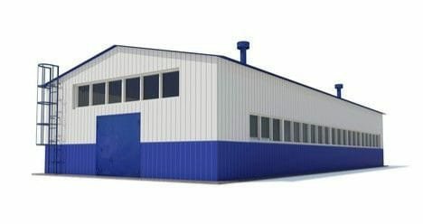 هنجر صناعي في الدمام - بعد